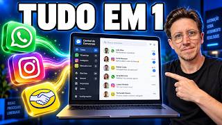 Léo Andrade cria sistema para centralizar WhatsApp, Instagram e Mercado Livre